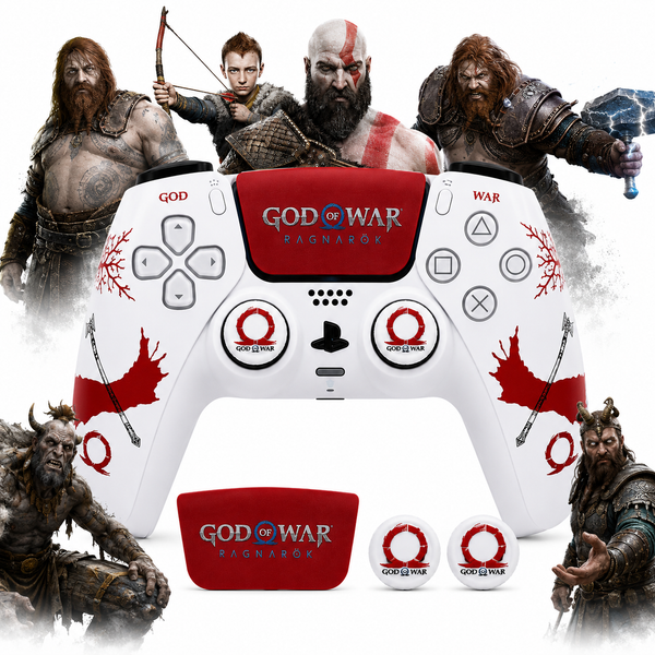 Blanco con rojo god of war