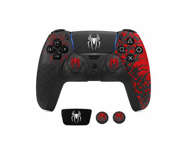 Rojo con negro spiderman